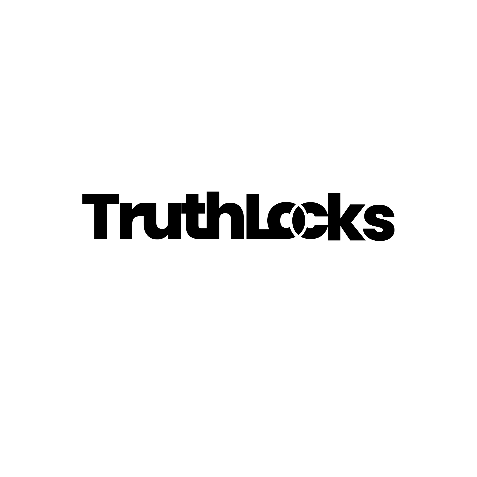 Truthlocks Black Logo